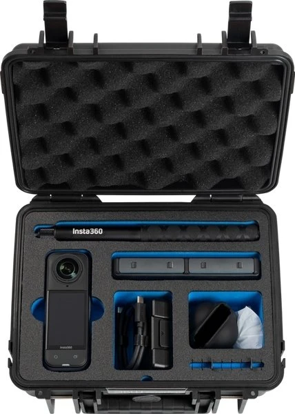 B&W International B&W action.case PP.41 juoda do Insta360 X4 X5