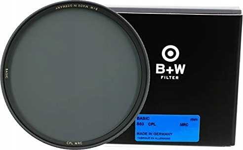 Filtras B&W International B+W BASIC CPL MRC 72mm