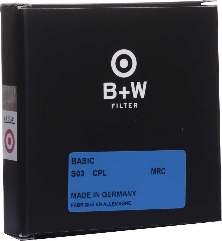Filtras B&W International B+W BASIC CPL MRC 77mm