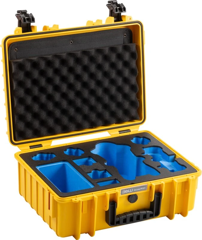 B&W International B&W drone.case PP.221 gelb für DJI Mavic 4 Pro