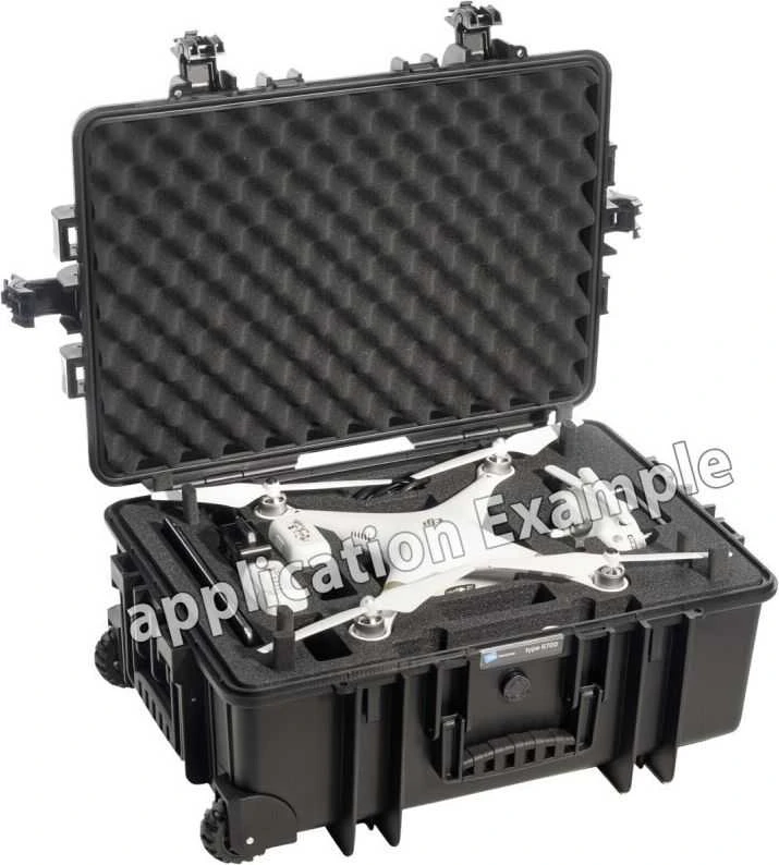 B&W International DJI Fantomas 3 Juodas atvejis (6700 / B / DJI3)