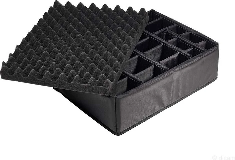 B&W lauko dėklai, 6000 tipo, geltoni su putplasčiu