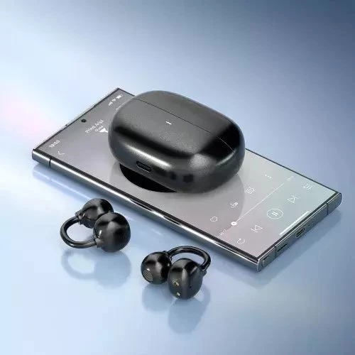 BWOO Bluetooth ausinės BW39 TWS bėgimui, juodos