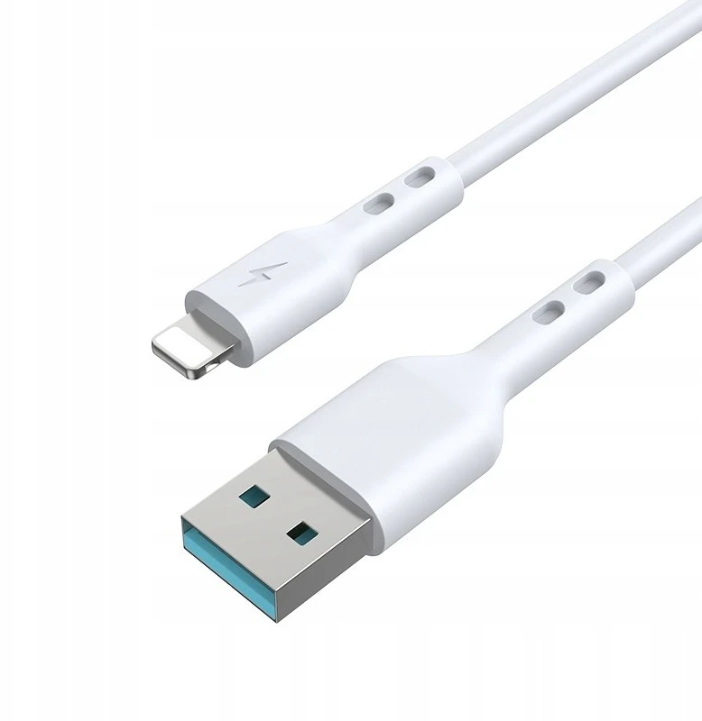 BWOO USB – Lightning laidas 2m 3A baltas