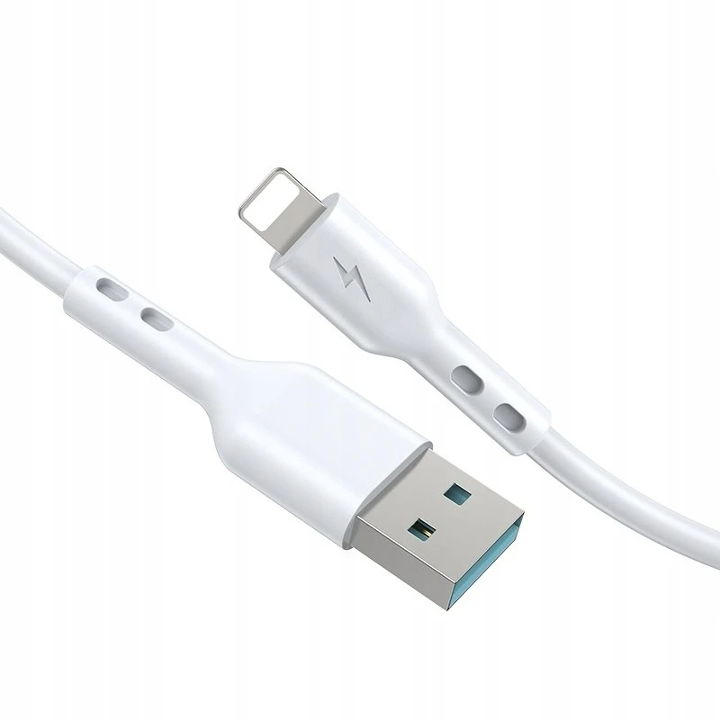 BWOO USB – Lightning laidas 2m 3A baltas