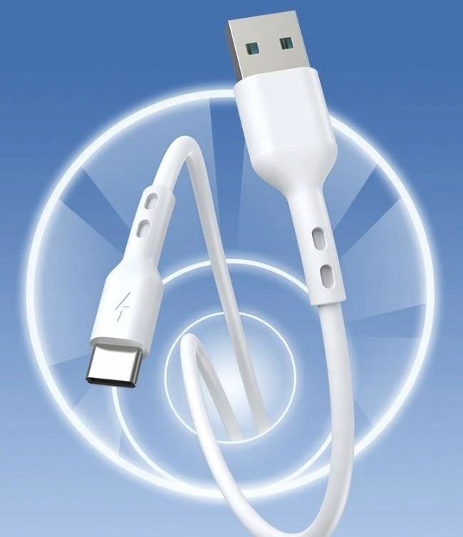 BWOO USB – USB-C laidas 2m 3A baltas