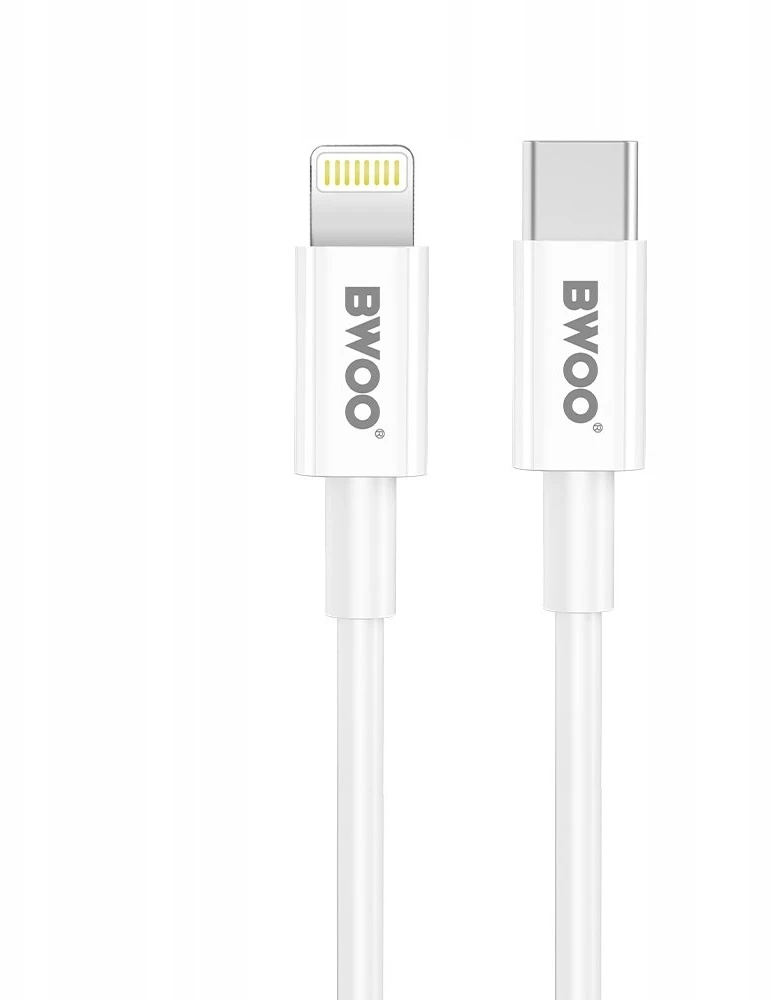 BWOO 20 W sieninis įkroviklis CDA159 su kabeliu iš USB-C į Lightning