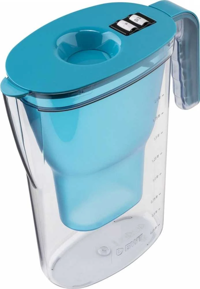 BWT Vida vandens filtro ąsotis, 2,6 l – mėlynas + 1 magnio mineralizuoto vandens filtro kasetė