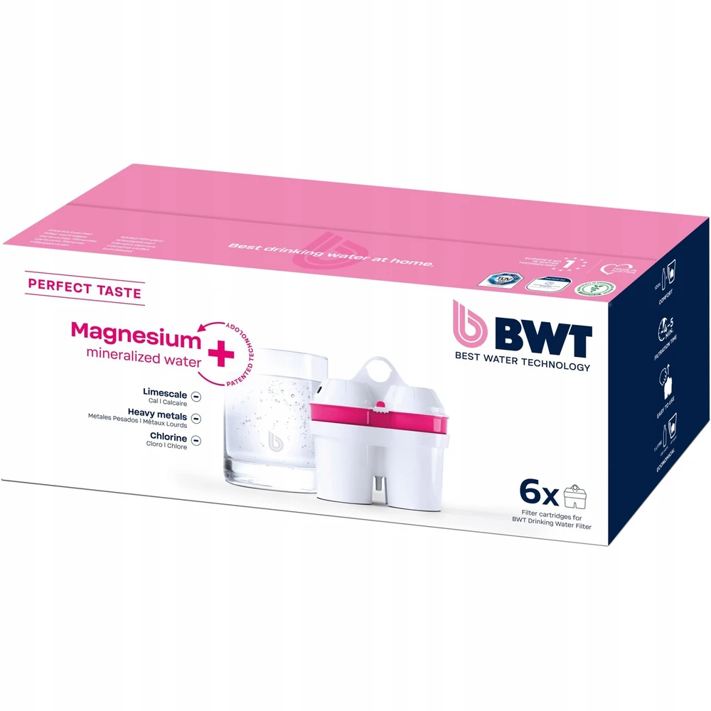 BWT 125681749, 6 vnt. Magnio mineralizuotas vanduo