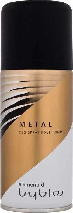 Byblos Metal Anti-Perspirant Dezodorantas Purškiklis For Men, 150 ml