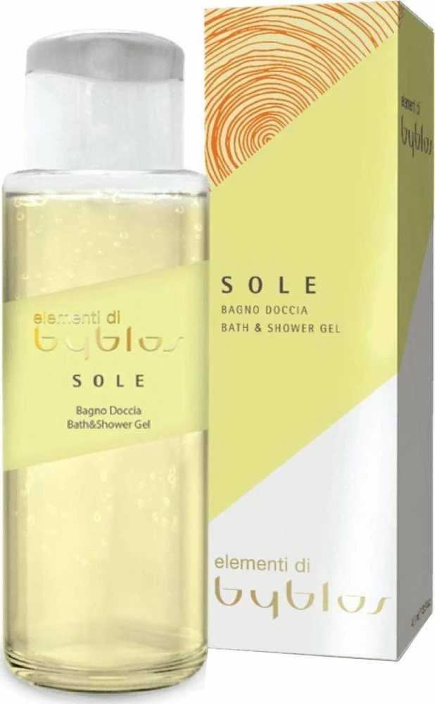 Byblos Sole Cleansing Dušo želė For All Skin Types, 400 ml