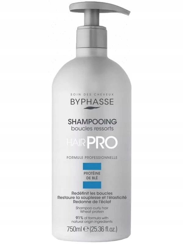 Byphasse Pro Boucles plaukų šampūnas, 750 ml