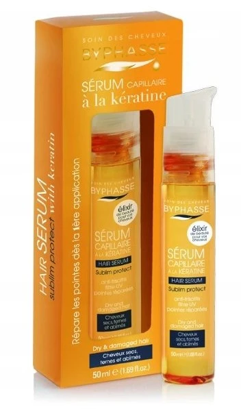 Byphasse Sublim Protect Keratin Hair Serum Repairing, 50 ml