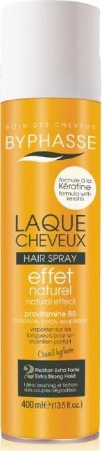 Byphasse Plaukų lakas For Styling Extra Strong Hold, 400 ml