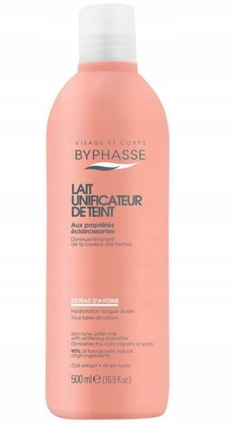 „Byphasse“ avižų skaistinamasis kūno pienelis, 500 ml