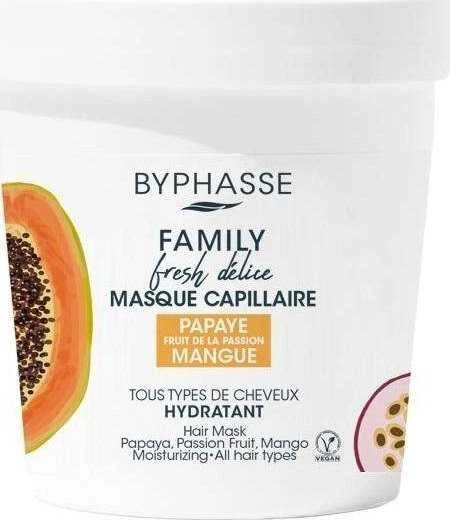 "Byphasse Family Fresh Delice" visų tipų plaukų kaukė 250ml