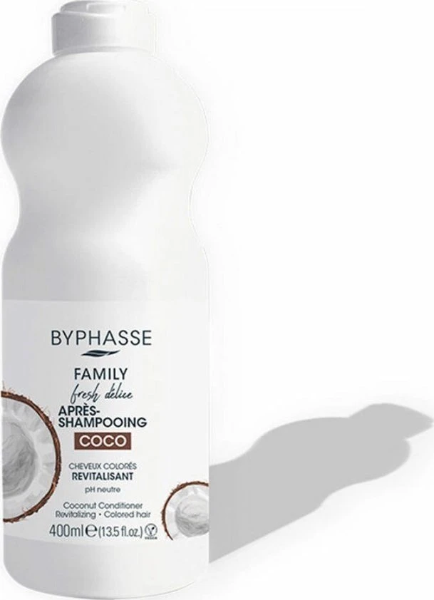 Byphasse Family Fresh Delice kondicionierius dažytiems plaukams 400ml