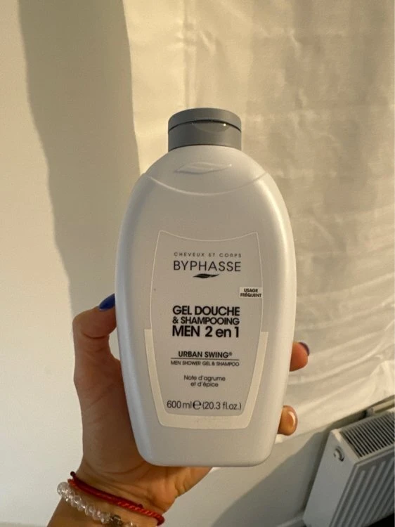 Byphasse Urban Swing Men 2 En 1, 600 ml
