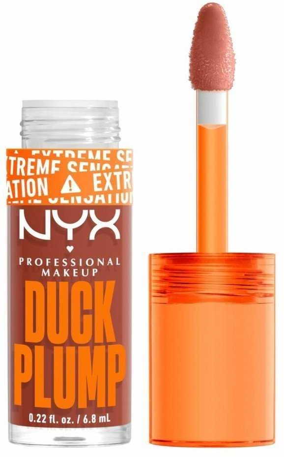 Nyx Duck Plump Lūpų blizgis Brown Of Aplaus 6, 8 ml