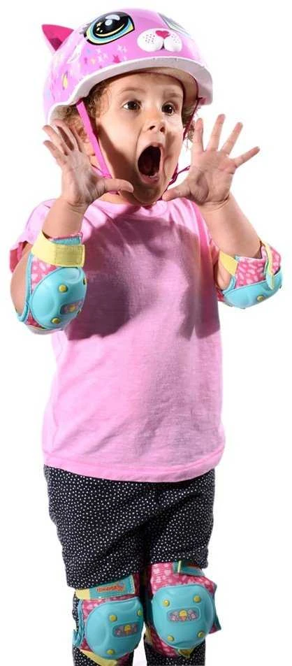 C-PREME Vaikiškas šalmas Raskullz Astro Cat Rožinė dydis S (50-54 cm) [CPMR-7120057]