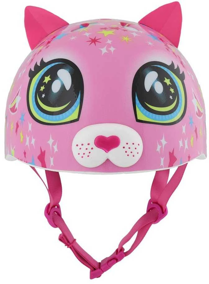 C-PREME Vaikiškas šalmas Raskullz Astro Cat Rožinė dydis S (50-54 cm) [CPMR-7120057]