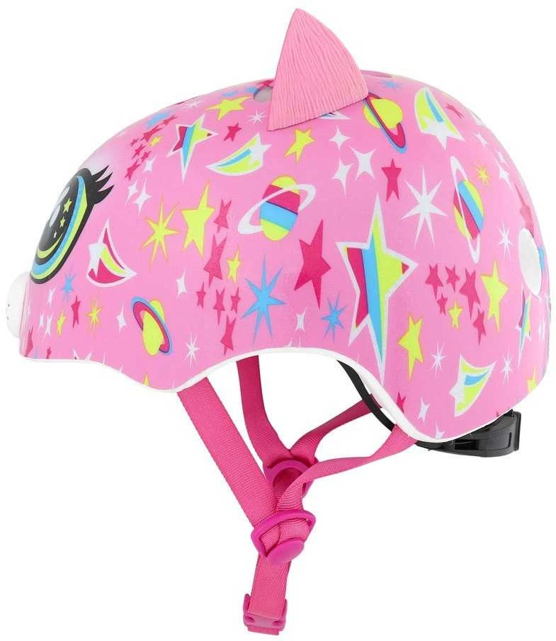 C-PREME Vaikiškas šalmas Raskullz Astro Cat Rožinė dydis S (50-54 cm) [CPMR-7120057]