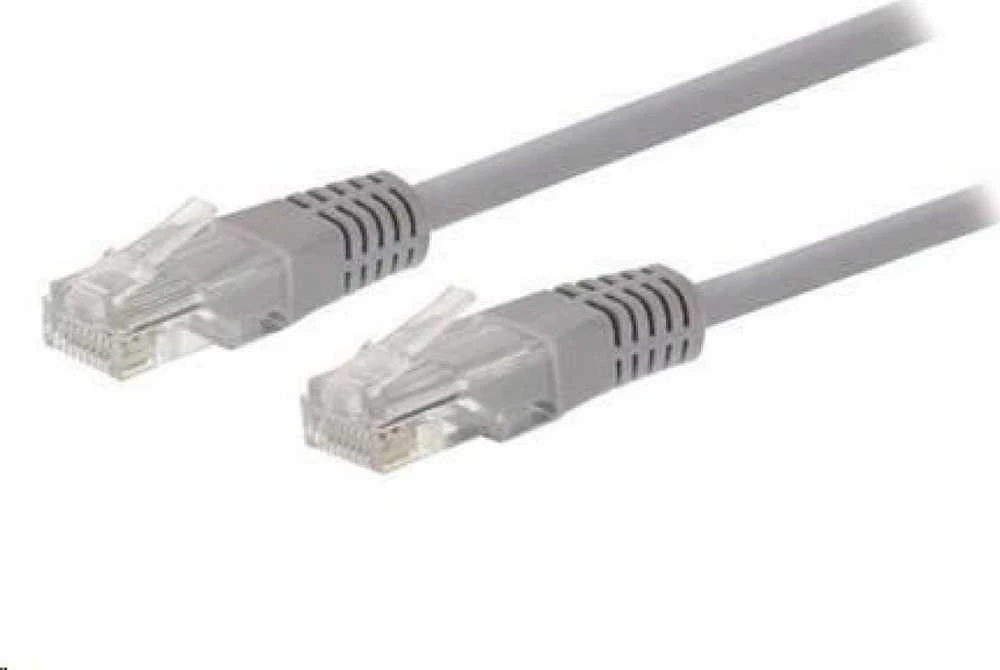 C-Tech C-TECH Cat5e pataisomasis laidas, UTP, pilkas, 0,5 m