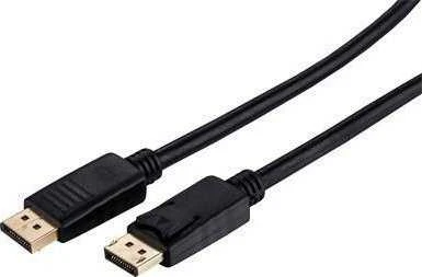 DisplayPort 1.2 laidas su užrakinamomis jungtimis