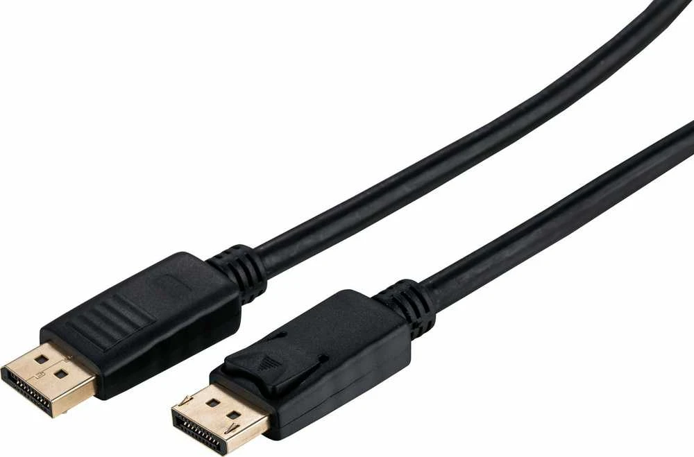DisplayPort 1.2 laidas su dviem jungtimis