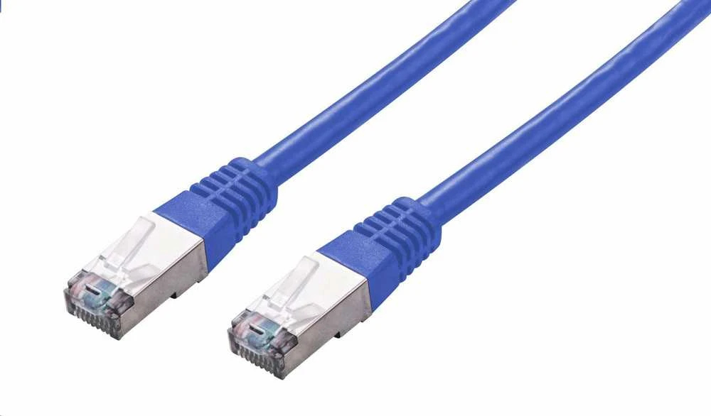 C-TECH kabelio pataisos laidas Cat5e, FTP, mėlynas, 0,25 m