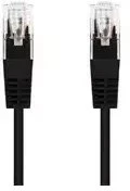 C-Tech kabelis Cat5e, UTP, juodas, 0.5 m (CB-PP5-05BK)