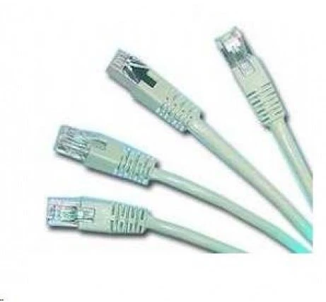 C-TECH kabelis patchcord Cat6, FTP, pilkas, 10m