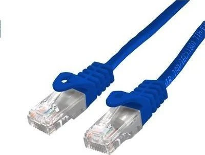 C-TECH kabelio pataisos laidas Cat6, UTP, mėlynas, 0,5 m