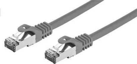 C-TECH kabelis patchcord Cat7, S/FTP, pilkas, 5m