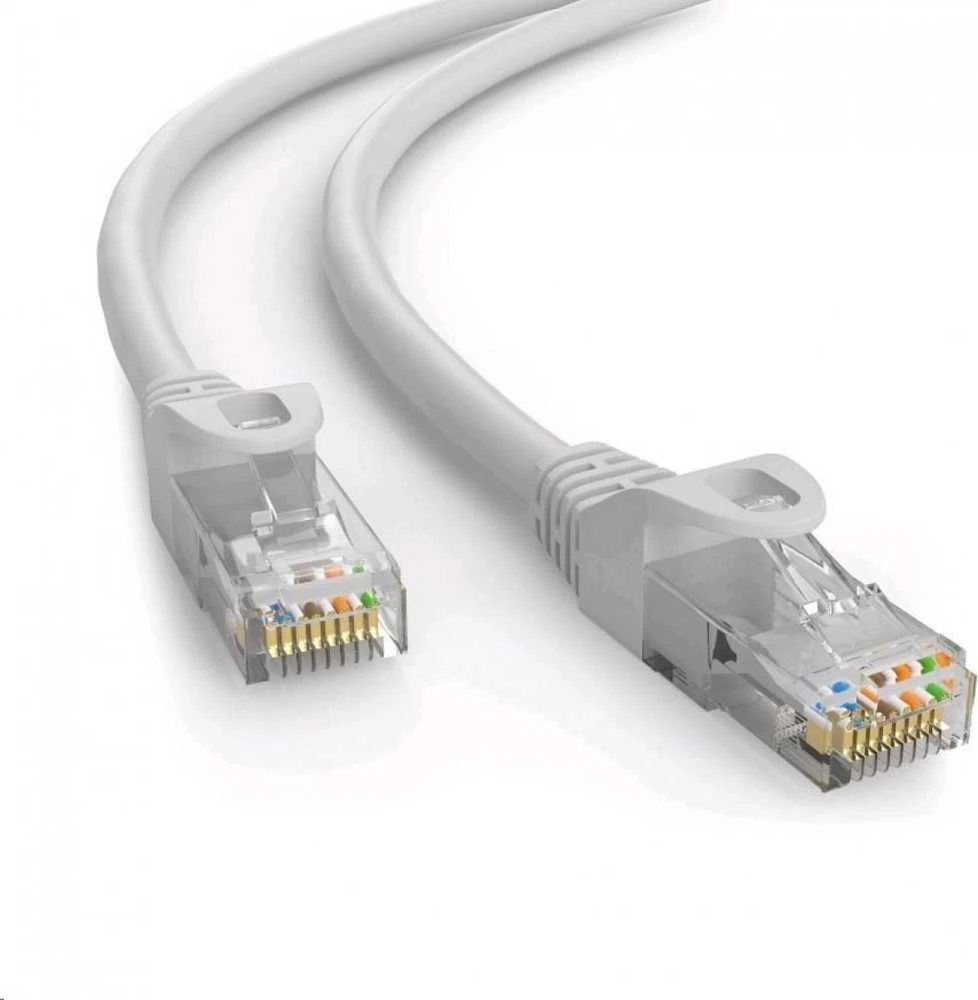 C-Tech C-TECH kabelis patchcord Cat6e, UTP, pilkas, 10 m