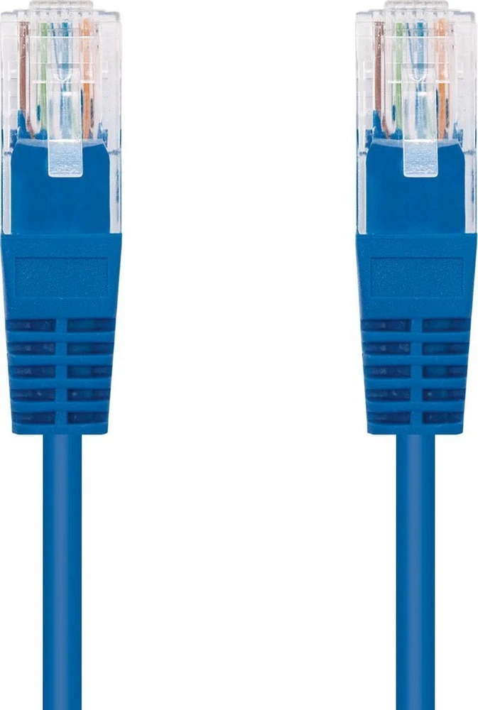 C-Tech Kabelis patchcord Cat5e, UTP, mėlyna, 2 m (CB-PP5-2B)