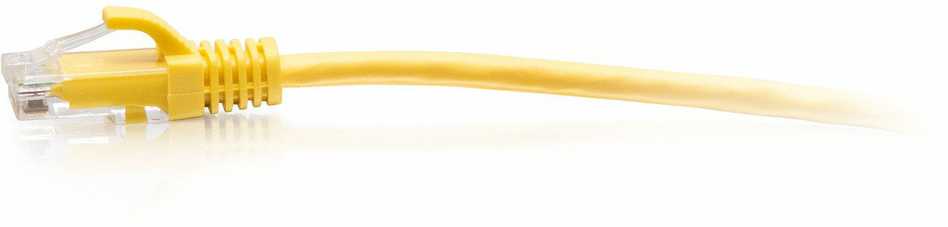 C2G C2G 10ft (3m) Cat6a Snagless Unshielded (UTP) Slim Ethernet Network Komutacinis kabelis - Geltona - Patch-Kabelis - RJ-45 (M) zu RJ-45 (M) - 3 m - 4.8 mm - UTP - CAT 6a - geformt, be Haken - Geltona