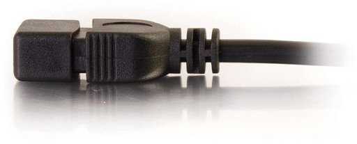 Kabelis USB C2G USB-A - USB-A 2 m Juodas (52107)