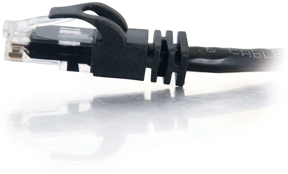 C2G Kabelis / 10 m juodas CAT6 PVC bekontaktis UTP CB