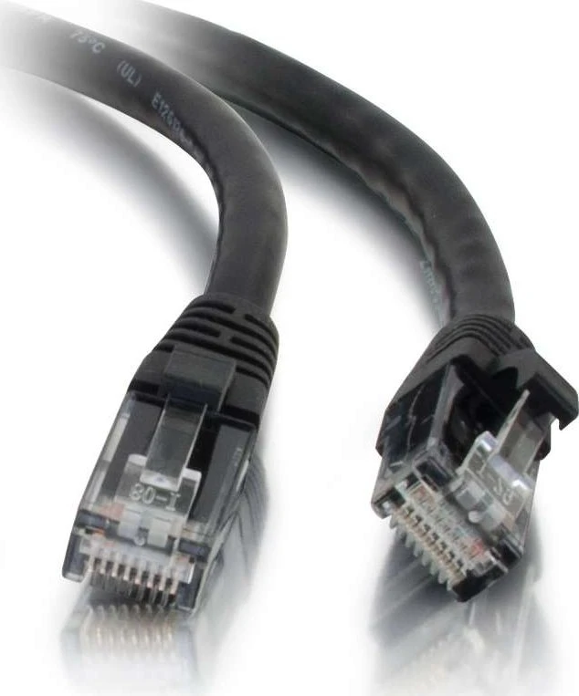 C2G Kabelis / 10 m Mlded/Btd Juodas CAT5E PVC UTP P