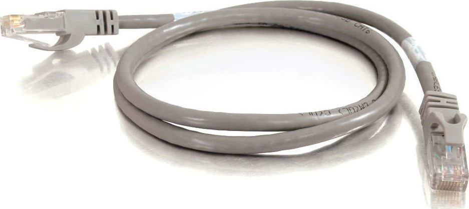 C2G Kabelis / 3 m Pilkas CAT6 PVC Snagless UTP Patch