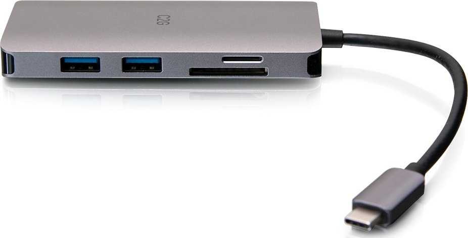 Šakotuvas C2G USB-C stotis / replikatorius (C2G54458)