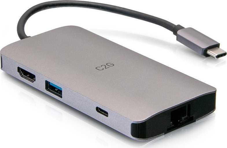Šakotuvas C2G USB-C stotis / replikatorius (C2G54458)