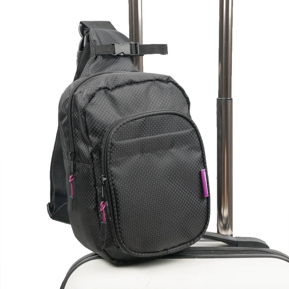 Cabeau On-The-Go Sling Pack – kelioninė rankinė/peties krepšys su RFID apsauga
