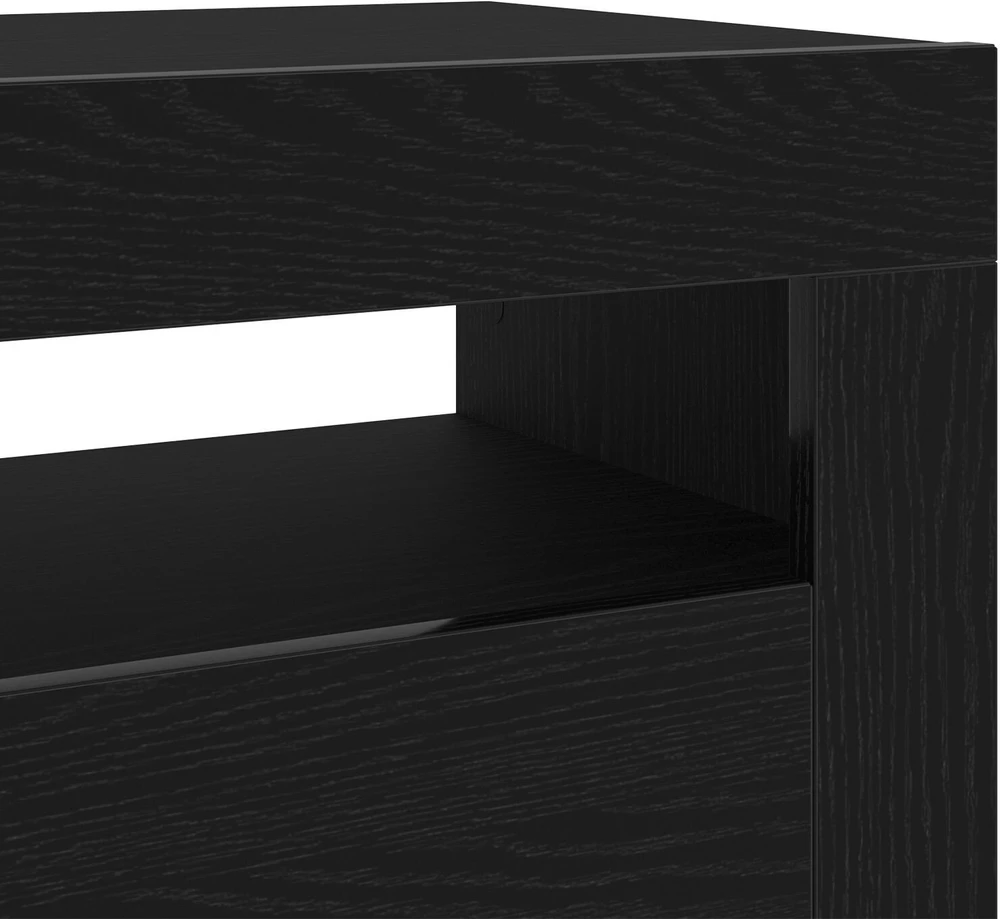 TV staliukas Televizoriaus spintelė 120 x 35 x 40 cm Juodas ąžuolas