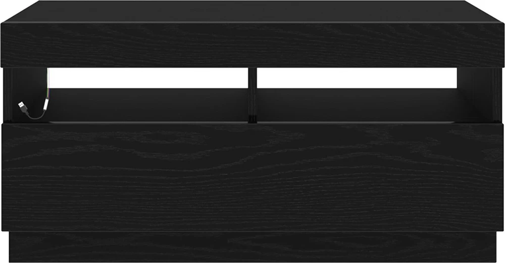 TV staliukas Televizoriaus spintelė 80 x 35 x 40 cm Juodas ąžuolas