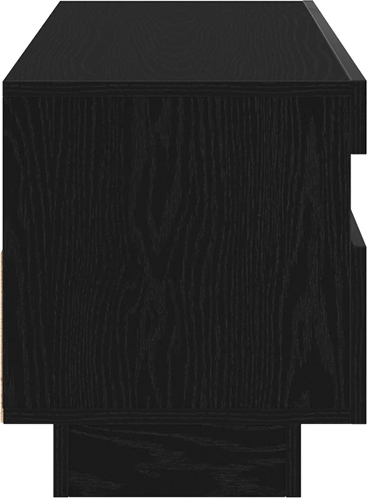 TV staliukas Televizoriaus spintelė 80 x 35 x 40 cm Juodas ąžuolas