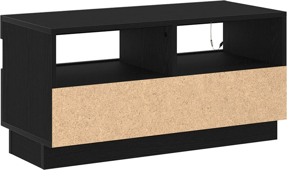 TV staliukas Televizoriaus spintelė 80 x 35 x 40 cm Juodas ąžuolas