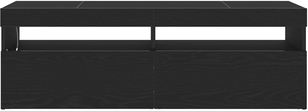 TV staliukas Televizoriaus spintelė 120 x 35 x 40 cm Juodas ąžuolas