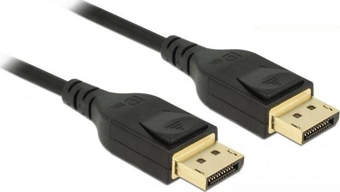 DELOCK DisplayPort kabelis 8K 60 Hz 1 m DP 8K sertifikuotas